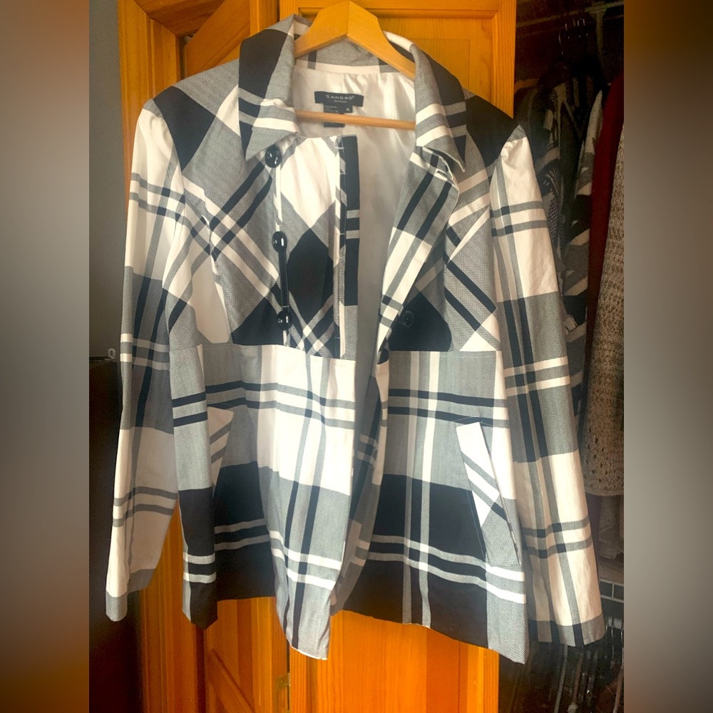 Plaid blazer